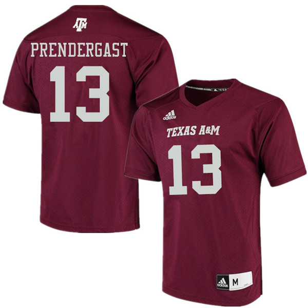 Men #13 Cade Prendergast Texas Aggies College Football Jerseys Sale-Maroon Alumni Player Jersey - Click Image to Close